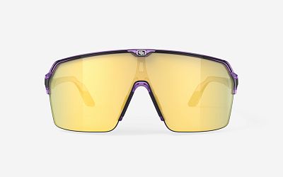 Превью  Велоочки RUDY PROJECT Spinshield Air Crystal Lilac Gloss, Линзы: Multilaser Gold (SP845765-0000)